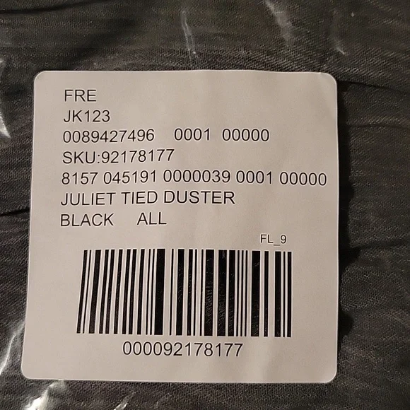 NWT Free People Juliet Tied Duster - Picture 4 of 7